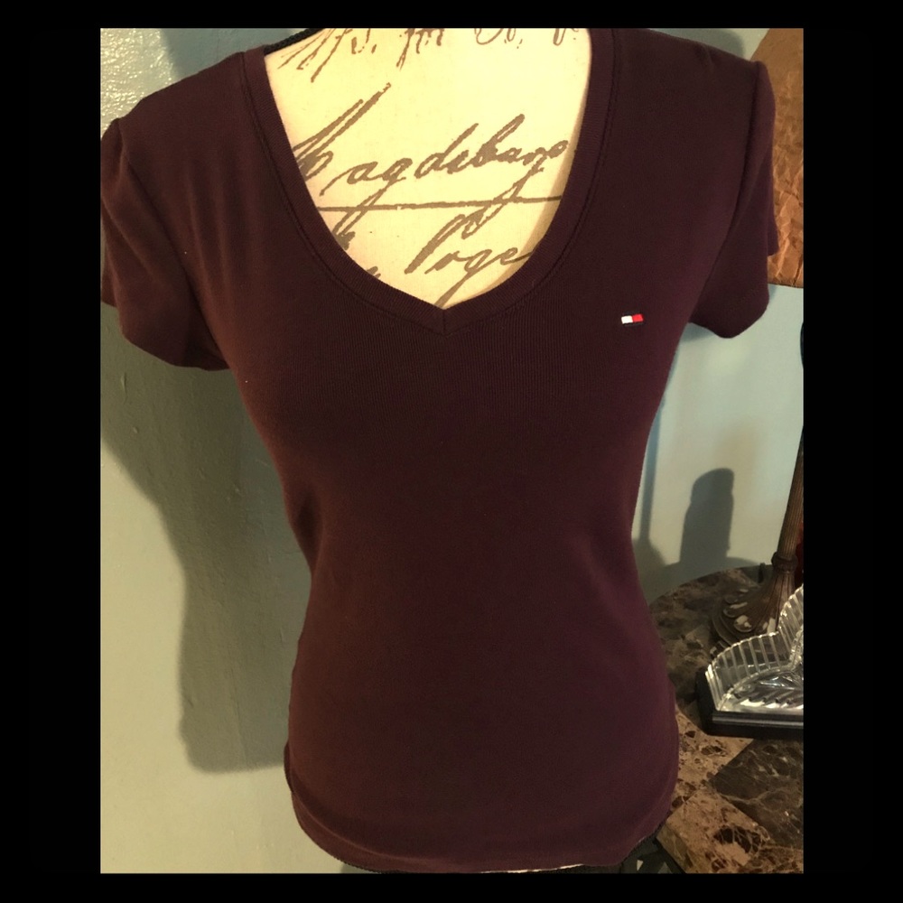 Tommy Hilfiger purple top